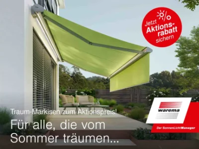 Traum-Markise zum Vorteilspreis – Jetzt Winterrabatt sichern!